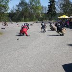 Mini moto GP zahájilo u Podolského mostu