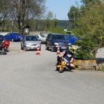 Mini moto GP zahájilo u Podolského mostu