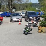 Mini moto GP zahájilo u Podolského mostu