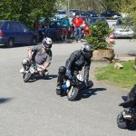 Mini moto GP zahájilo u Podolského mostu