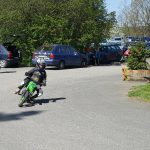Mini moto GP zahájilo u Podolského mostu