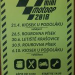 Mini moto GP zahájilo u Podolského mostu