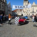 Závod veteránů mířil z Tábora do Rakouska a zase zpátky
