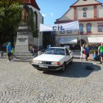 Závod veteránů mířil z Tábora do Rakouska a zase zpátky