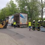 Hasiči nacvičovali montáž protipovodňové bariéry na budějovickém nábřeží