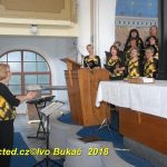 Synagoga v Milevsku se rozezněla písněmi Milevského smíšeného sboru a táborského Domina