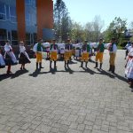 Ve Veselí vztyčili májku téměř zapomenutým způsobem – pomocí křížů