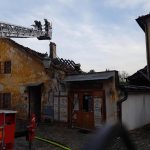 Aktualizováno. V Českém Krumlově hořely dva domy v centru