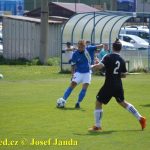 Sedmibrankovou přestřelku mezi Planou a Veselím rozetnul Petr Daněk