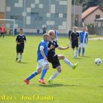 Sedmibrankovou přestřelku mezi Planou a Veselím rozetnul Petr Daněk