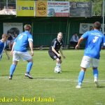 Sedmibrankovou přestřelku mezi Planou a Veselím rozetnul Petr Daněk