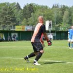 Sedmibrankovou přestřelku mezi Planou a Veselím rozetnul Petr Daněk