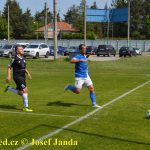 Sedmibrankovou přestřelku mezi Planou a Veselím rozetnul Petr Daněk