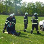 Hasiči z Oseku u Milevska oslavili 120 let sboru vítězstvím v okrskové soutěži