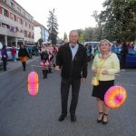 Sezimovým Ústím prošel lampionový průvod. Večer končil ohňostrojem