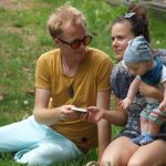 V galerii vznikl reliéf Patrika Pelikána z malty