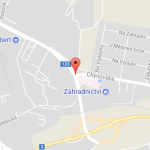 Nehoda motorky a auta v Táboře