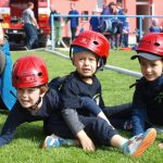 Do požárního útoku vyrazila mládež i nejmenší požárníci z přípravek