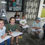 Akce ZUŠ Open ve Strakonicích zmokla, mladí umělci přesto hráli