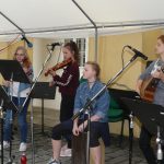 Akce ZUŠ Open ve Strakonicích zmokla, mladí umělci přesto hráli