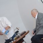 Český režisér František Filip přijel do rodného Písku pokřtít novou knihu