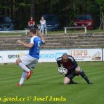 Derby s jednoznačným průběhem. Táborsko smetlo Dražice 5:0