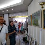 Dospělí žáci malíře Teodora Buzu vystavují v plánské obřadní síni