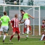 Domácí se po dobrém výkonu loučili s třetí ligou prohrou