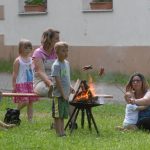V Kovářově připravili pro děti plno zábavy na návsi