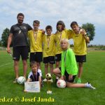 Legendy československé kopané zvítězily v Táboře 4:1. Turnaj mladších žáků ovládly Dražice