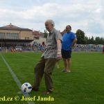 Legendy československé kopané zvítězily v Táboře 4:1. Turnaj mladších žáků ovládly Dražice