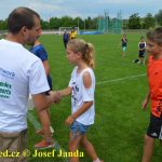Legendy československé kopané zvítězily v Táboře 4:1. Turnaj mladších žáků ovládly Dražice