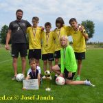 Legendy československé kopané zvítězily v Táboře 4:1. Turnaj mladších žáků ovládly Dražice