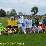 Legendy československé kopané zvítězily v Táboře 4:1. Turnaj mladších žáků ovládly Dražice