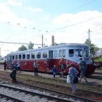 Stříbrný šíp v Písku! Na nádraží přijel unikátní motorák