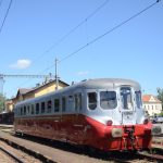Stříbrný šíp v Písku! Na nádraží přijel unikátní motorák