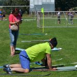 Sedličtí vědí, jak pobavit. V létě uspořádali závod v zimním sportu