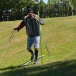 Sedličtí vědí, jak pobavit. V létě uspořádali závod v zimním sportu