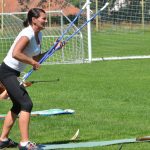 Sedličtí vědí, jak pobavit. V létě uspořádali závod v zimním sportu