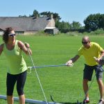 Sedličtí vědí, jak pobavit. V létě uspořádali závod v zimním sportu