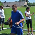 Sedličtí vědí, jak pobavit. V létě uspořádali závod v zimním sportu