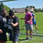 Sedličtí vědí, jak pobavit. V létě uspořádali závod v zimním sportu