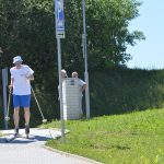 Sedličtí vědí, jak pobavit. V létě uspořádali závod v zimním sportu