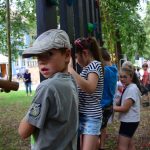 V Palackého sadech vyrostl lanový park