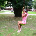 V Palackého sadech vyrostl lanový park
