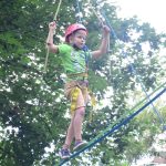 V Palackého sadech vyrostl lanový park