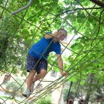 V Palackého sadech vyrostl lanový park