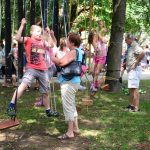 V Palackého sadech vyrostl lanový park