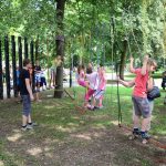 V Palackého sadech vyrostl lanový park