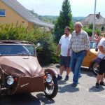 Do Chyšek se sjely motocykly, auta i traktory pro pamětníky